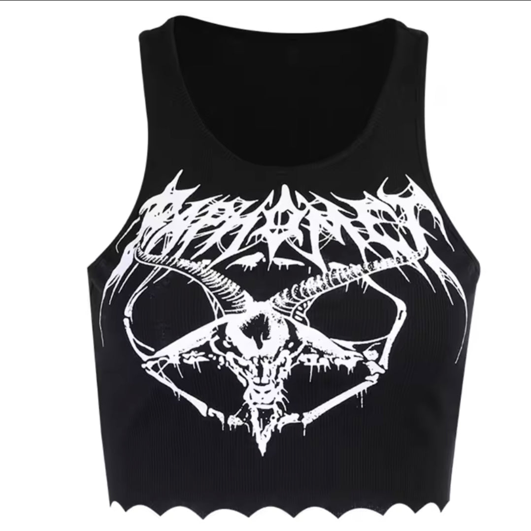 Gothic sleeveless